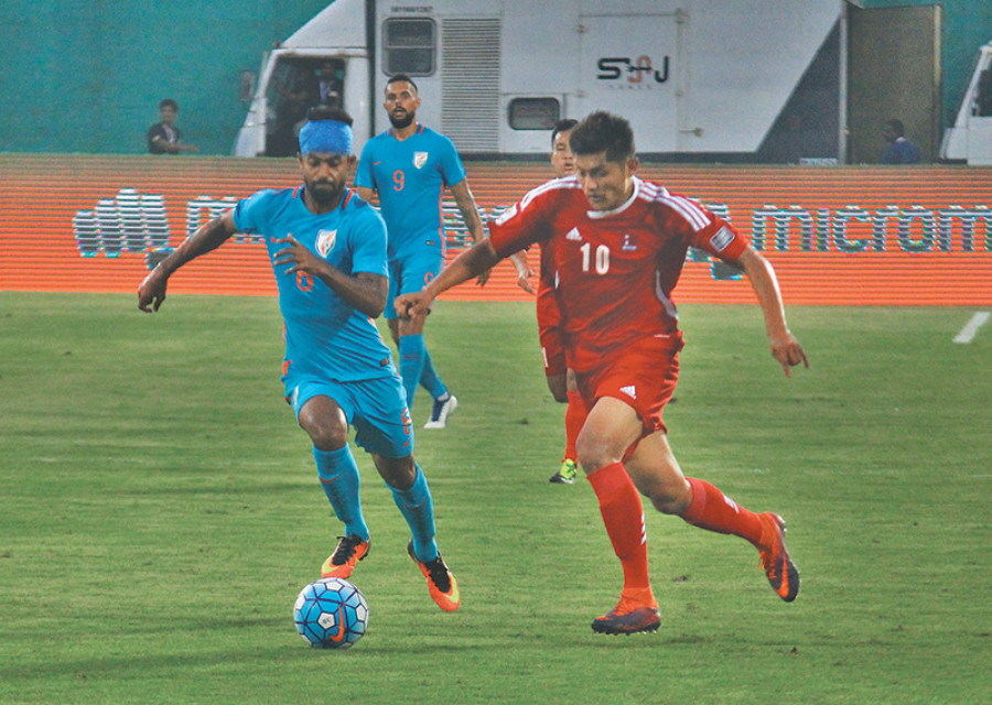 Hosts India too strong for Nepal