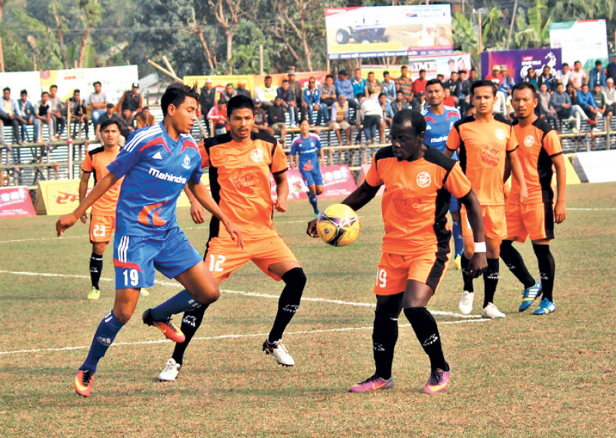 Sherpas knock out APF