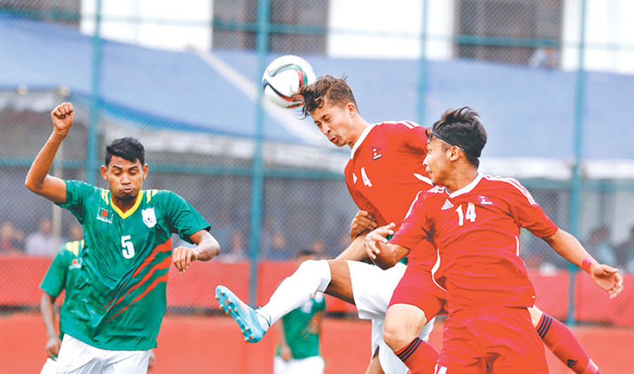 Gharti Magar shines for Nepal