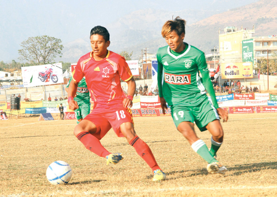 Aaha-Rara gold cup: Sahara shoot Army out
