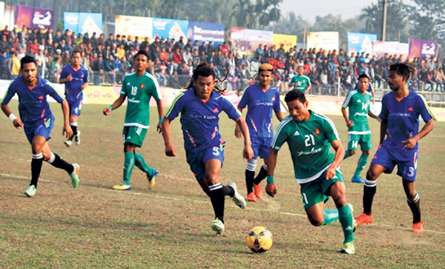 Jhapa gold cup: TAC through to semi-finals