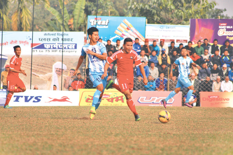 Jhapa Gold Cup: Malla puts MMC in semis