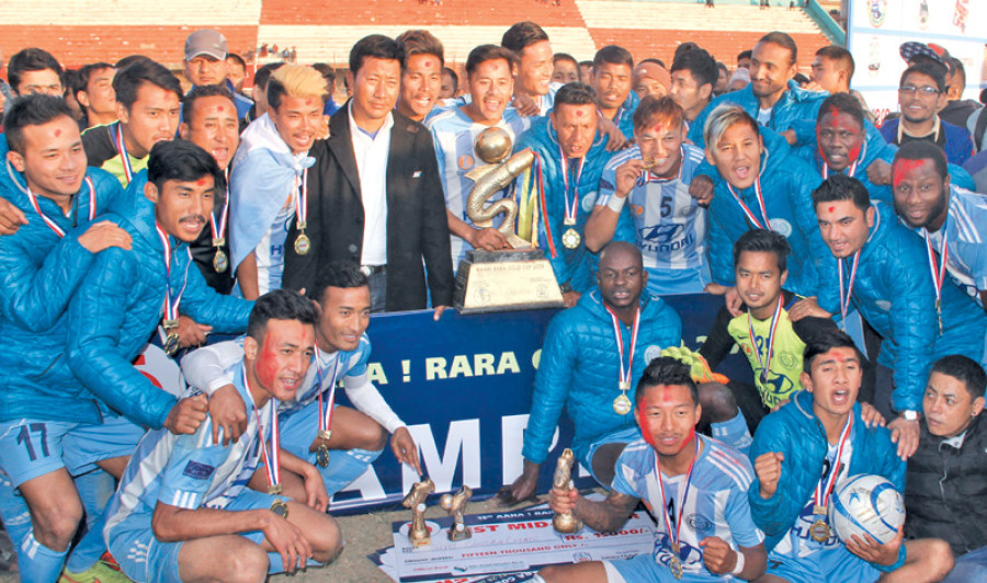 MMC stun hosts to win title