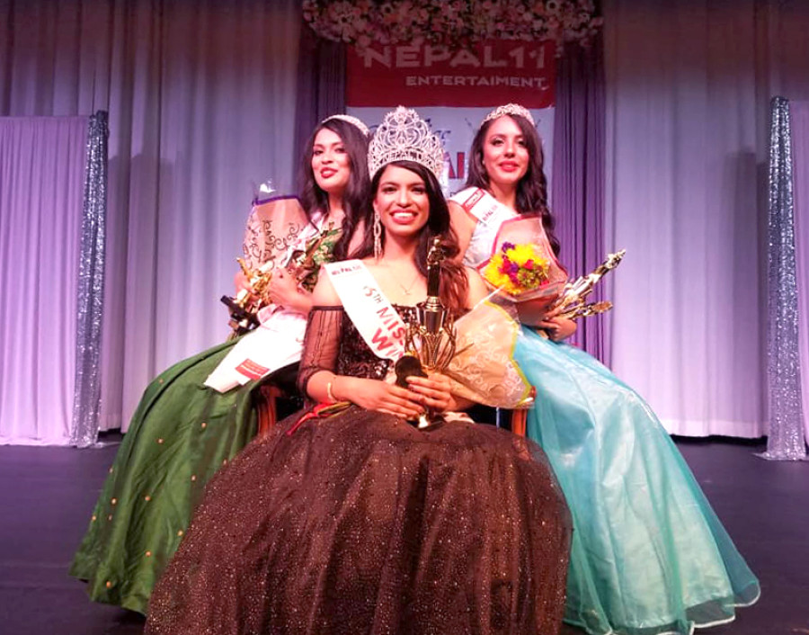Dilasha Neupane crowned Miss Nepal US 2018