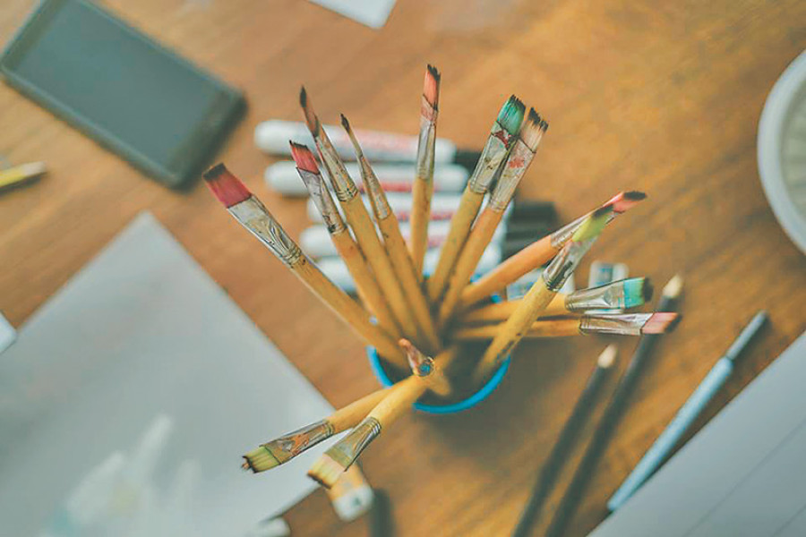 Live painting competition this week