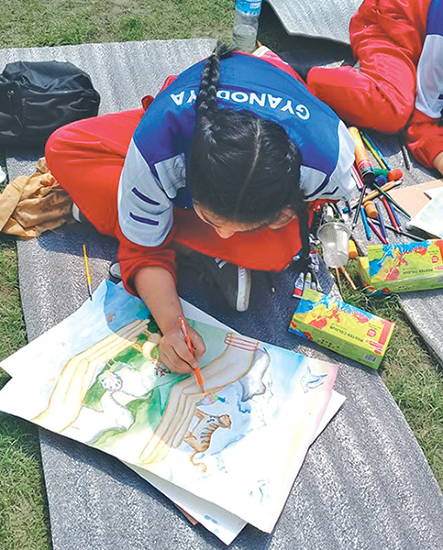 Painting competition for nature conservation