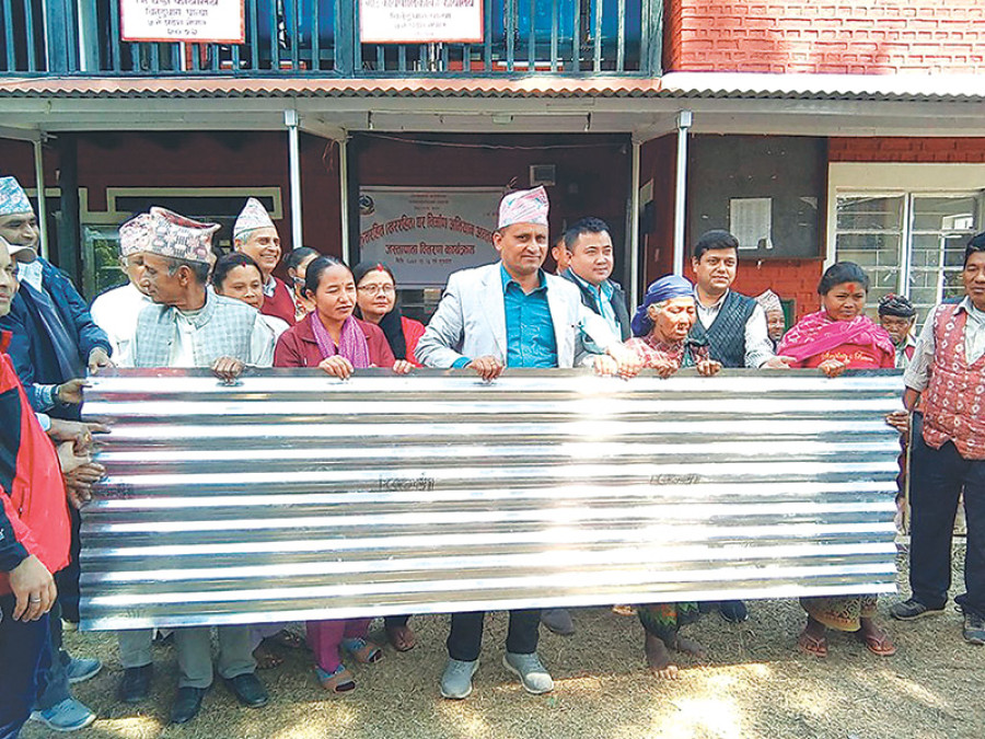 Campaign to replace thatched roofs in Palpa
