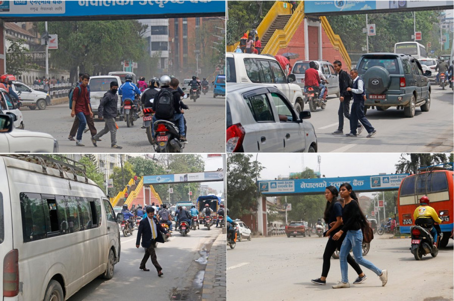 Traffic Police to offer road safety classes to jaywalkers on road