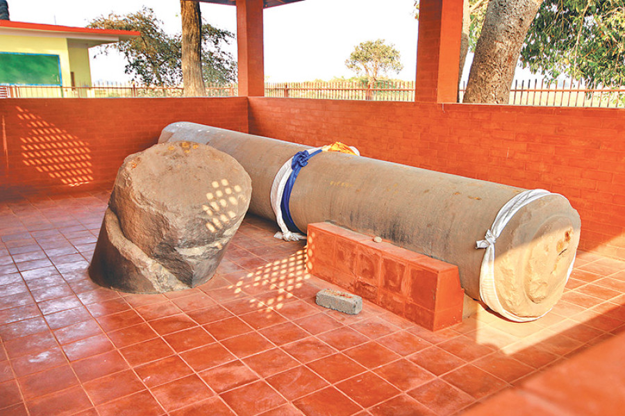 Ashoka pillar finally gets protective shed