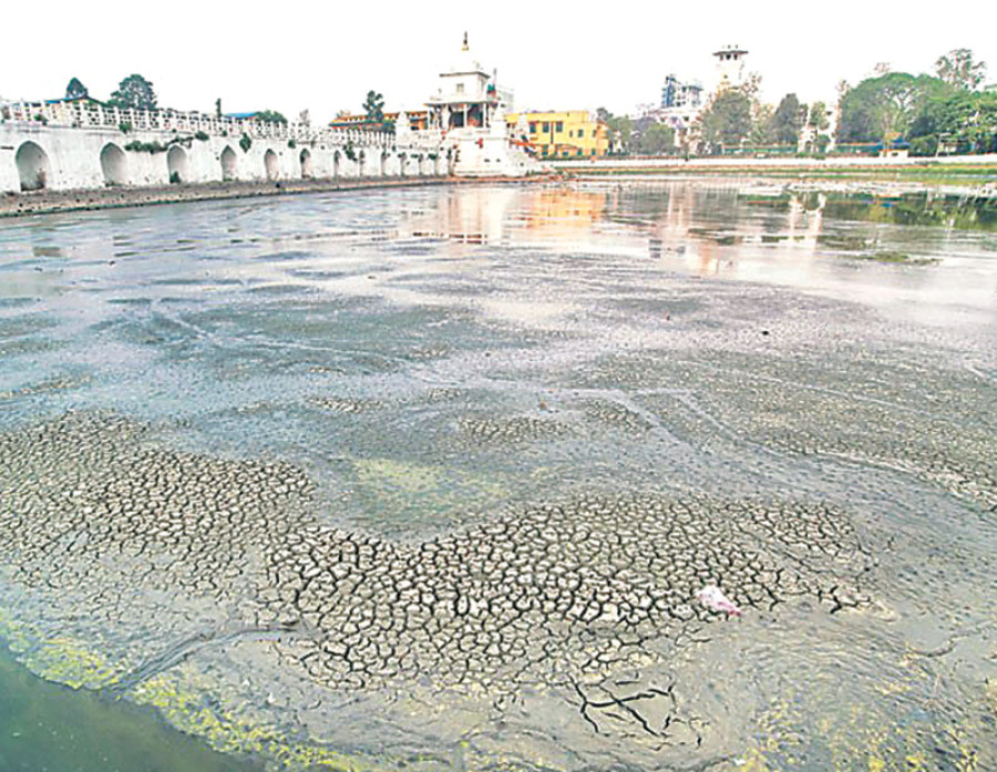 Concrete materials to be removed from Ranipokhari