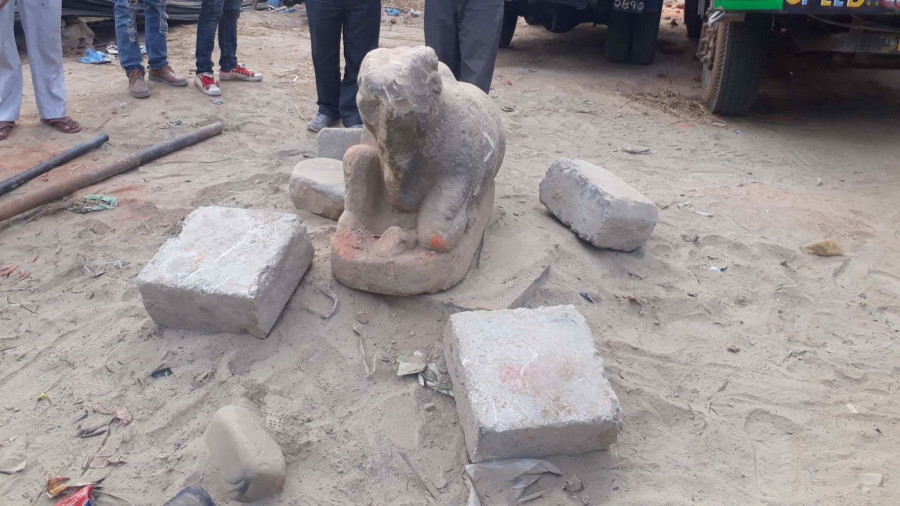 Tahusacha keen to reinstate cast aside 9th century cow sculpture