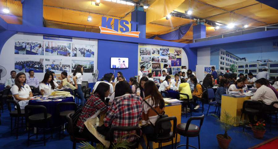 Kantipur Hissan Edu Fair draws large crowd