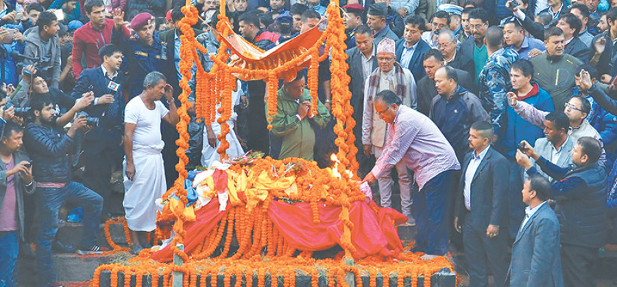 Fearful leader to tearful father