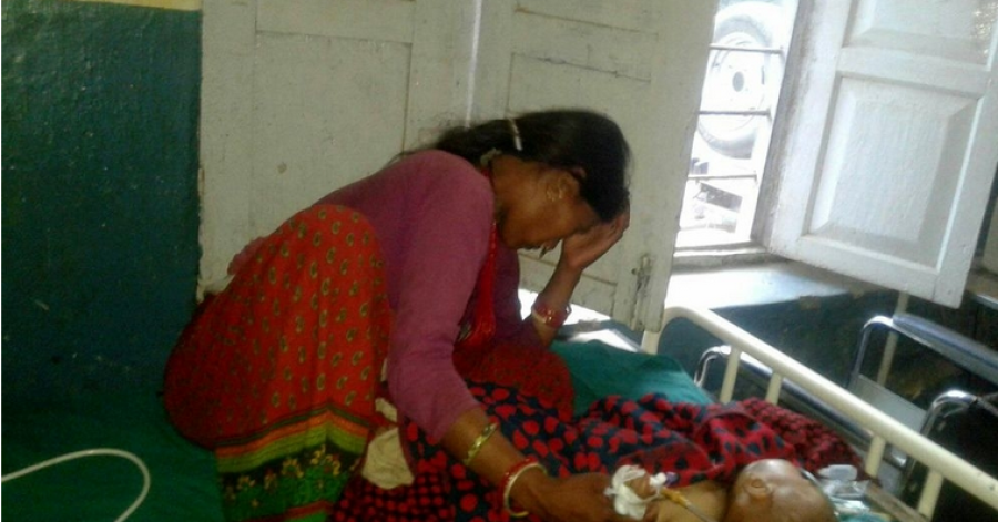 Infant injured in acid attack dies in Achham
