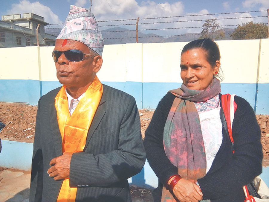 Maoist victim files candidacy for NA