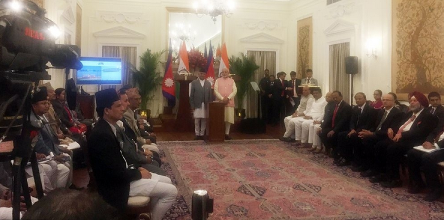 Oli, Modi jointly inaugurates Birgunj ICP