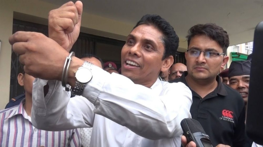 Chand-led CPN spokesperson Bishwokarma nabbed again