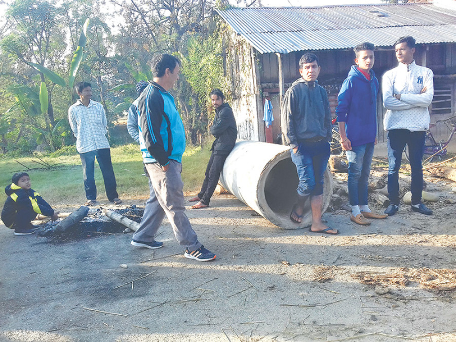 Madi locals protest demanding authorities control CNP animals from entering human settlements