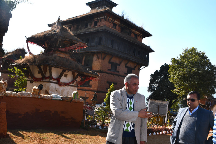 Quake-ravaged Nuwakot palace to be restored from March