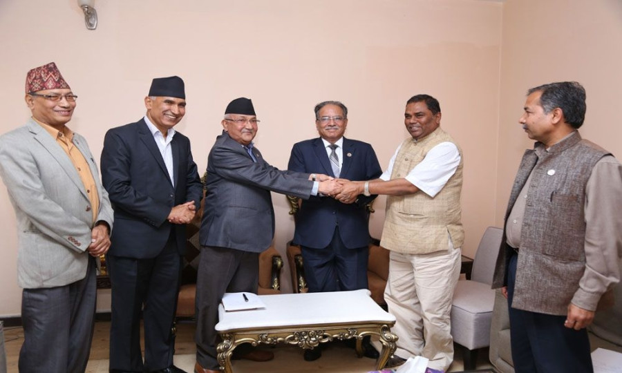 NCP, SSFN sign two-point agreement
