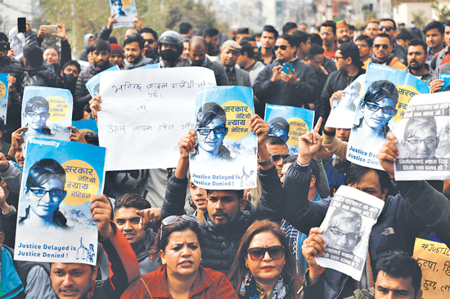 Poster campaign renews stir seeking justice for Nirmala