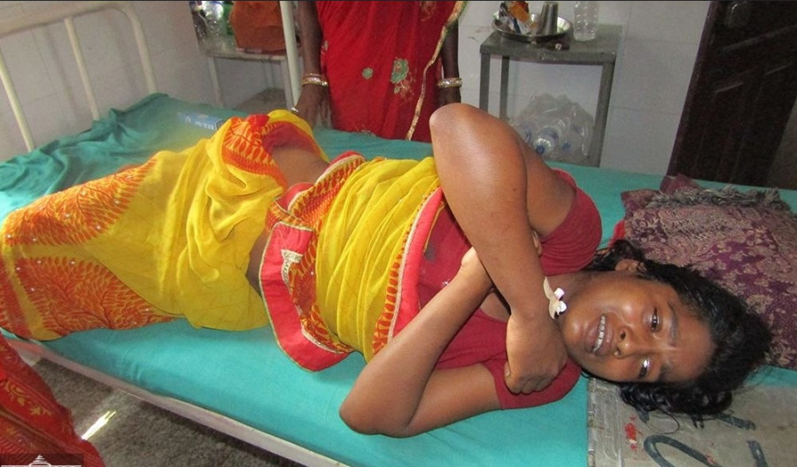 Woman hospitalised after family violence in Rajbiraj