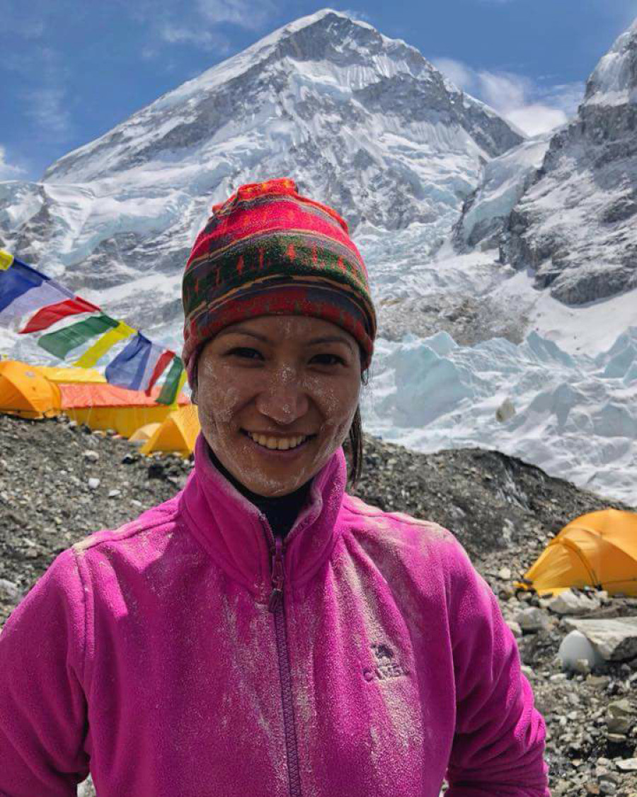 Photo journalist Purnima Shrestha summits Everest