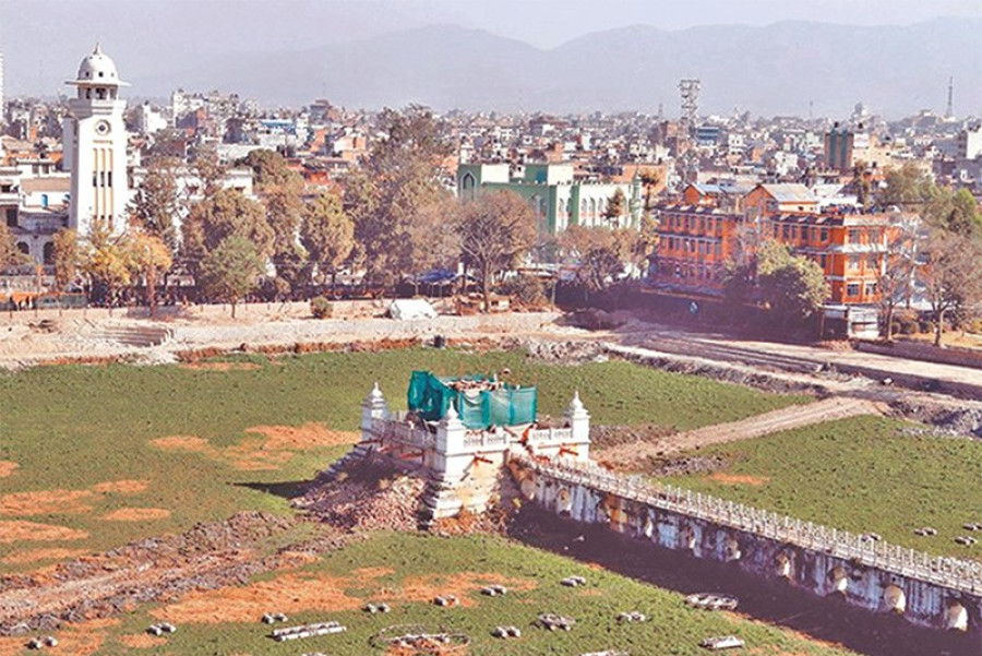 Rs 25 million goes in vain on Ranipokhari reconstruction