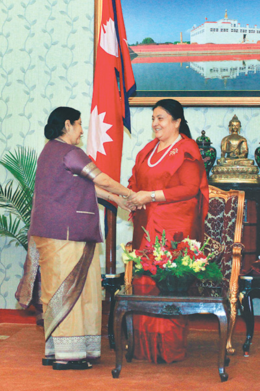 Swaraj pledges help for new govts