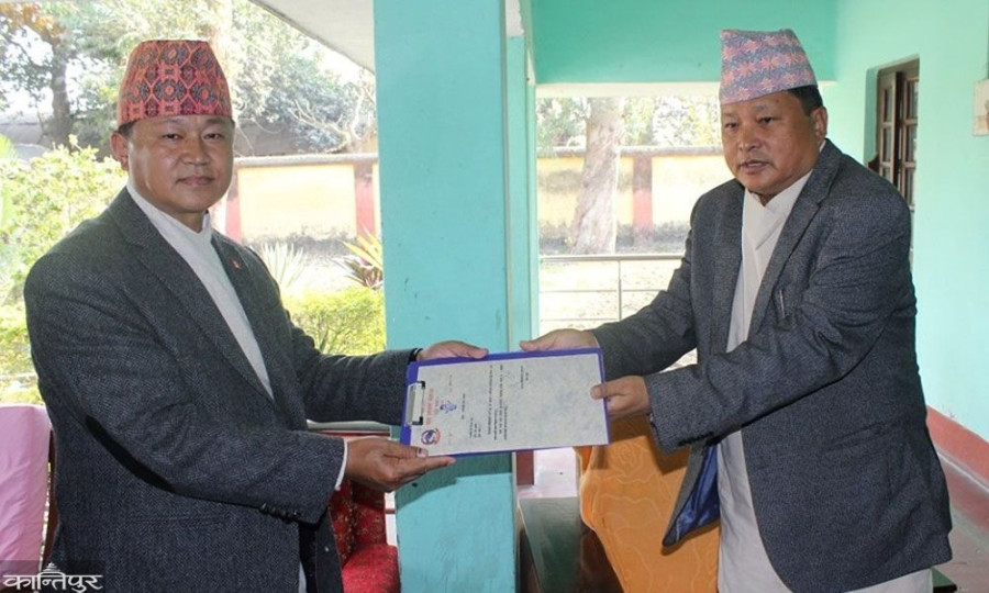 Sherdhan Rai elected CM of Province 1
