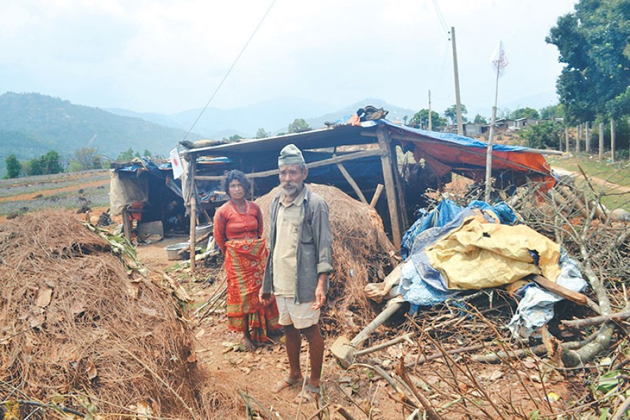 Quake survivors live on the edge despite tall claims