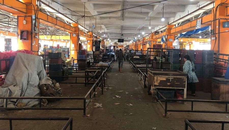 Kalimati vegetable market shut down in protest of traders' arrest