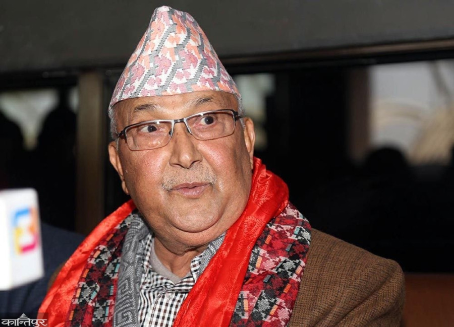 Oli accuses govt of trying to prolong stay in power