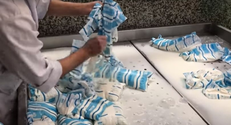 Harmful chemicals found in packaged milk