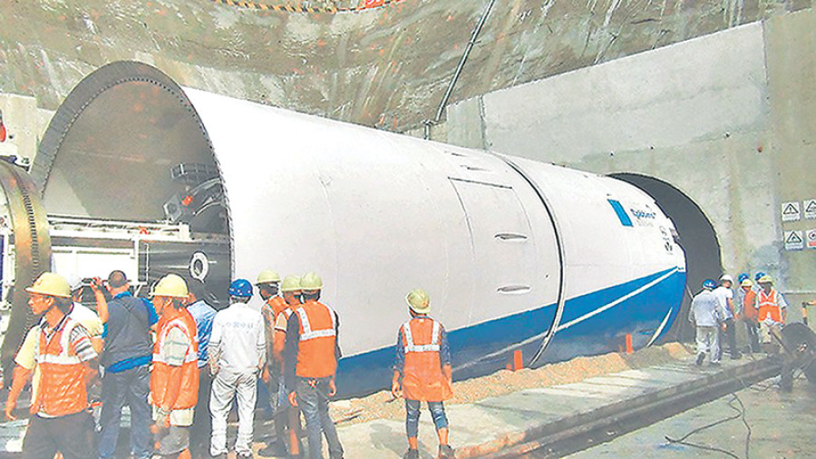30pc tunnel work completed at Bheri Babai, thanks to TBM