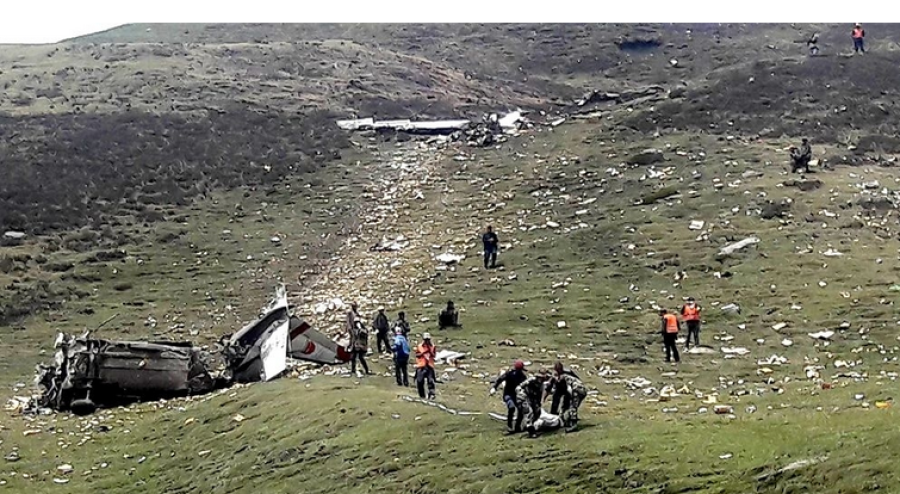 Pilots dead as Makalu air aircraft crashes in Humla
