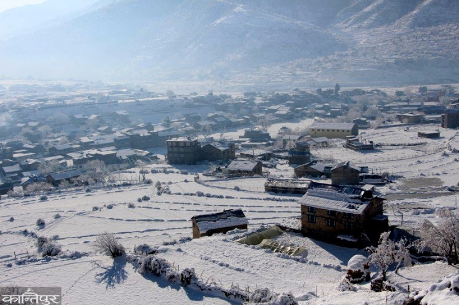 Snowfall affects life in mountainous districts of Karnali (With photos)