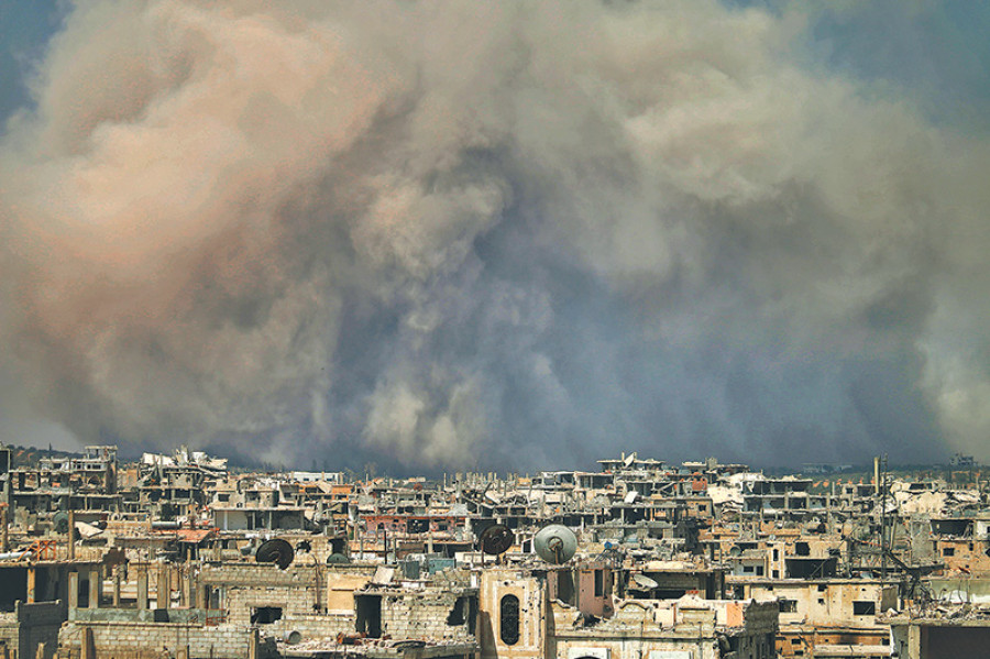 Govt concerned about Nepalis in war-torn Syria