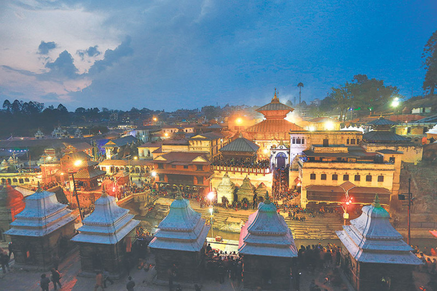 By the banks of the Bagmati