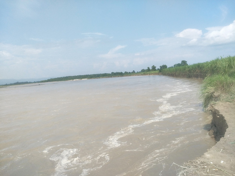 Bagmati erosion raises flood alarm