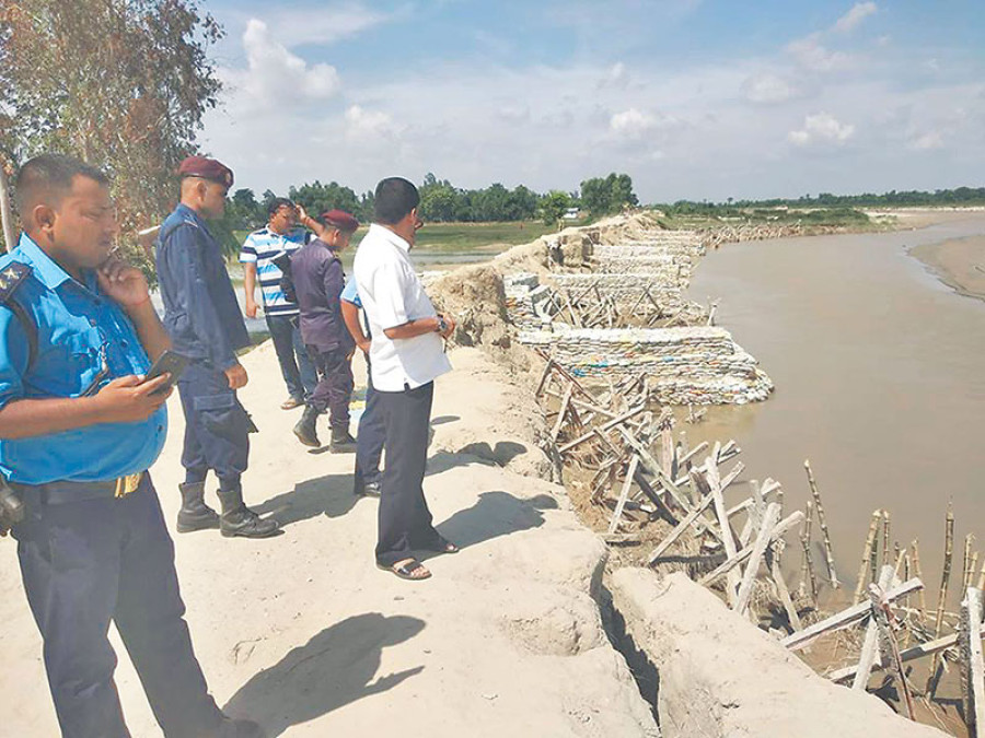 Authorities divert Lalbakaiya River to stop floods in Inarba