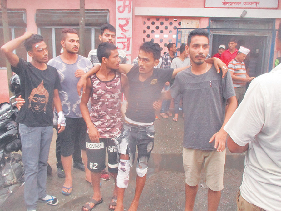 One killed, 24 injured in police-locals clash