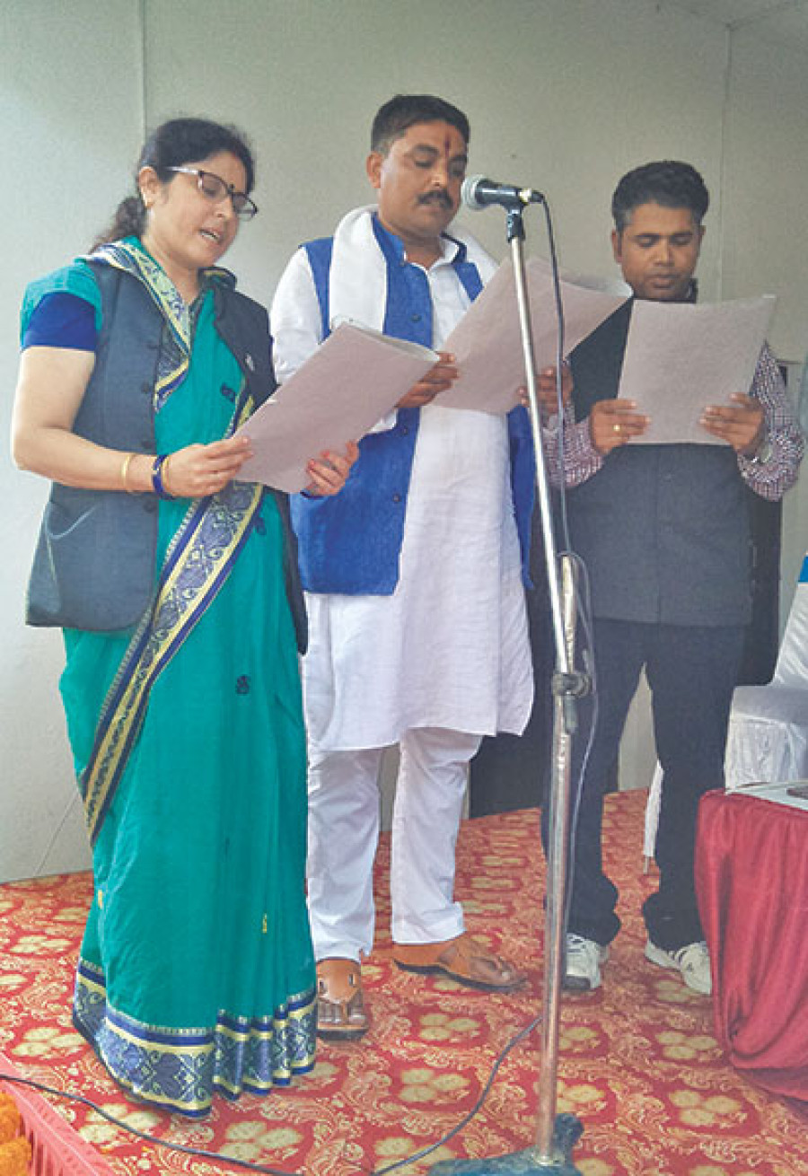 Murder accused among three leaders takes minister’s oath