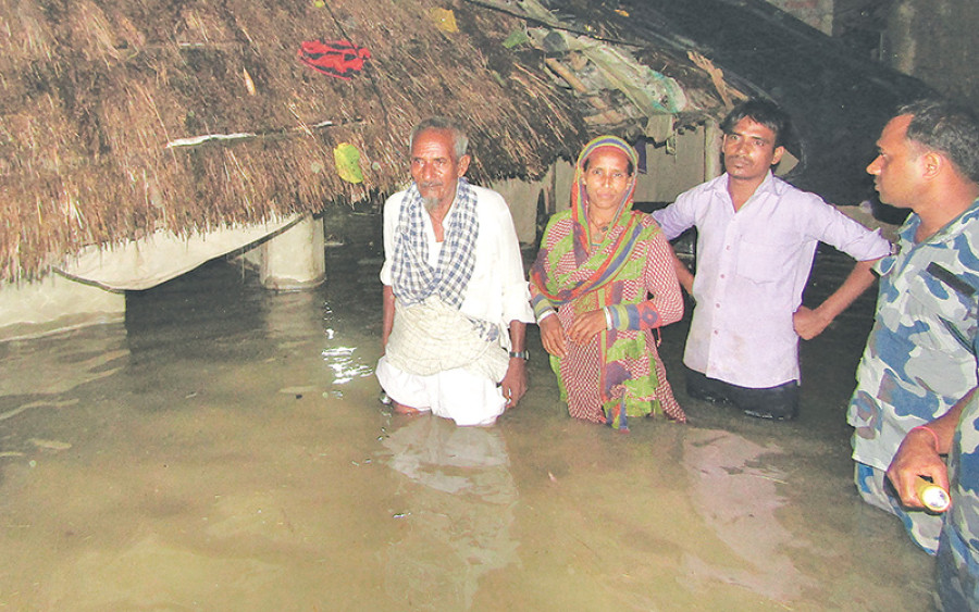 Koshi River inundates 300 homes in Saptari