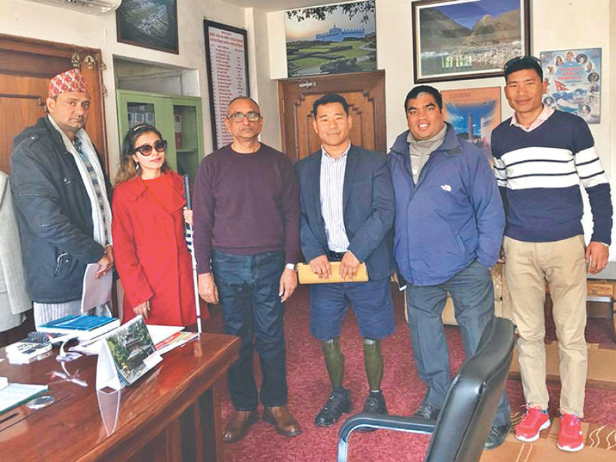 Govt hints at easing ban for differently-abled climbers