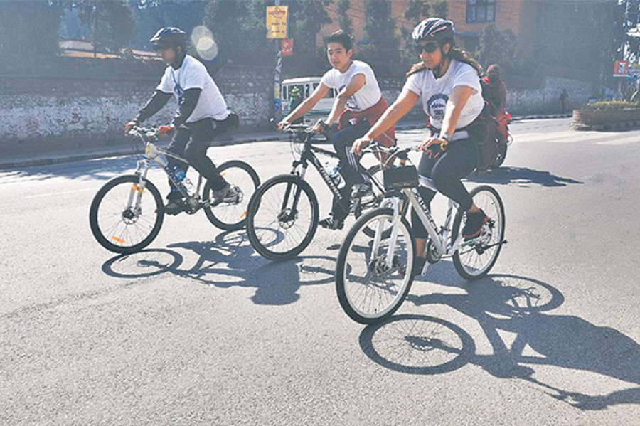 Pedalling through perdition