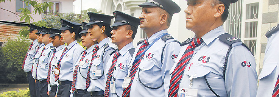 Private security firms employ 100k guards