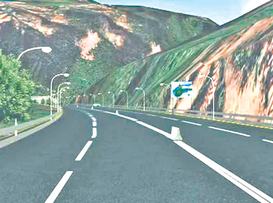 Widening of Syabrubesi highway to begin in Oct