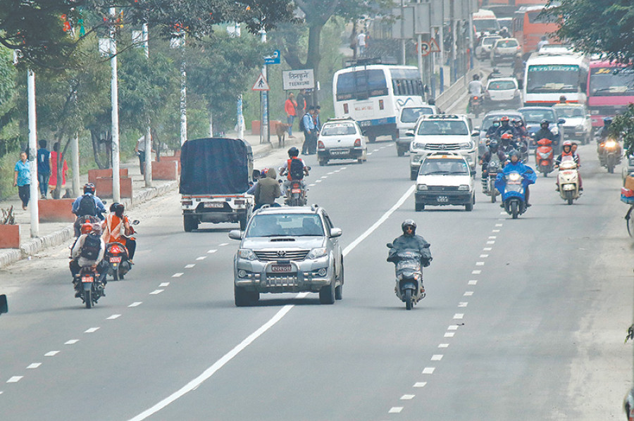 For two-wheelers, lane means nothing