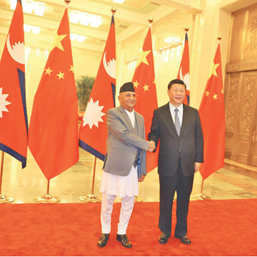 Oli, Xi strike strong personal rapport